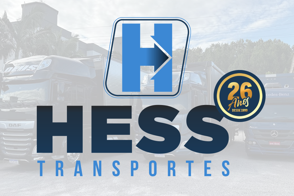 Caminhão da frota Hess Transportes